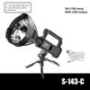 P50 300LM/5000LM/12000LM Сильный свет прожектора Открытый портативный светодиодный фонарик USB перезаряжаемый водонепроницаемый аккумулятор дальнего действия для кемпинга и охоты