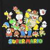 [Fine Plus] T-shirt Super Mario All Stars Short Sleeve Merchandise Mario Luigi Yoshi Characters