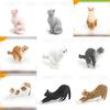 Childrens Pvc Cat Decor Figurine With Static Design For Kids Room And Collectible Display