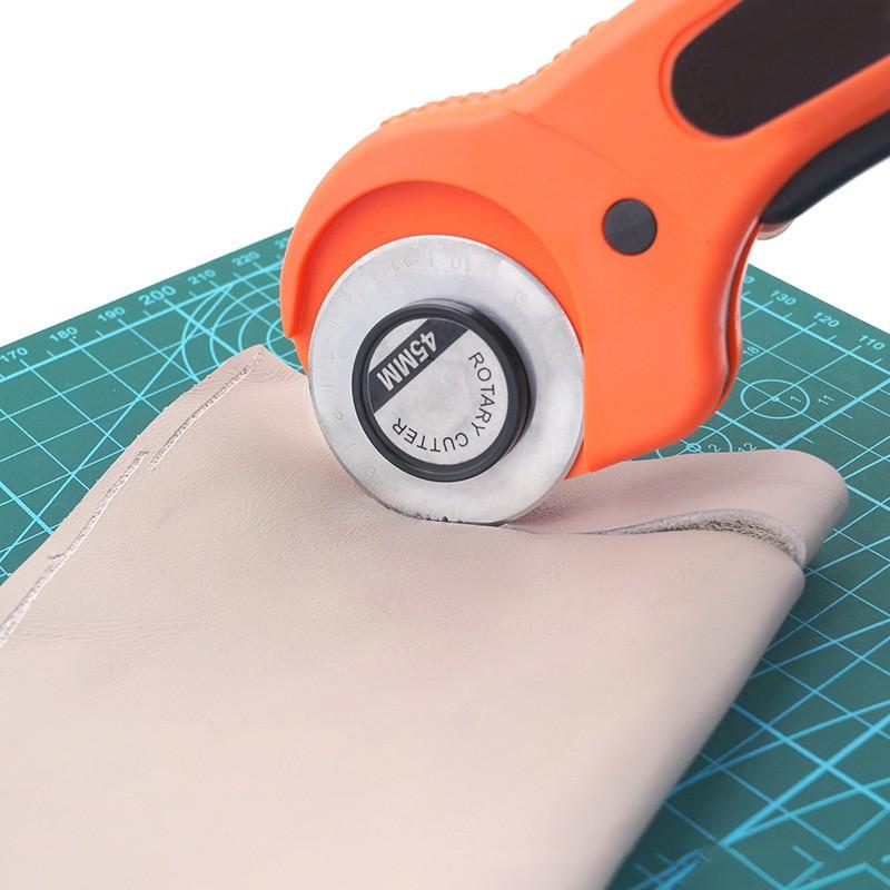 45 мм лезвие для резки ткани вращающееся лезвие для резки ткани круглый резак для квилтинга кожаный резак ремесленный нож швейные инструменты для резки кожи