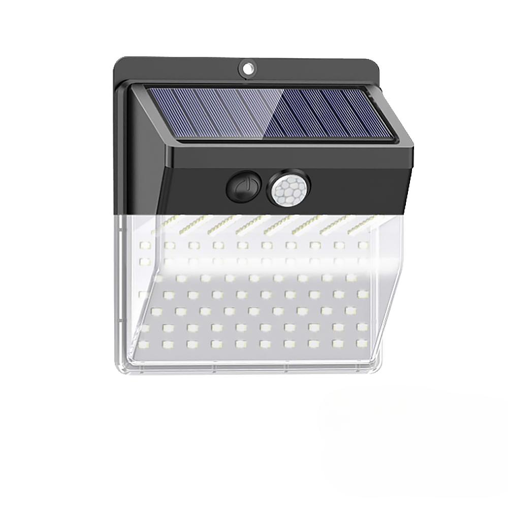 172 светодиодных солнечных фонарей, наружный супер яркий 3-режимный датчик движения, настенный солнечный светильник с широким углом обзора 270 градусов, охранное освещение
