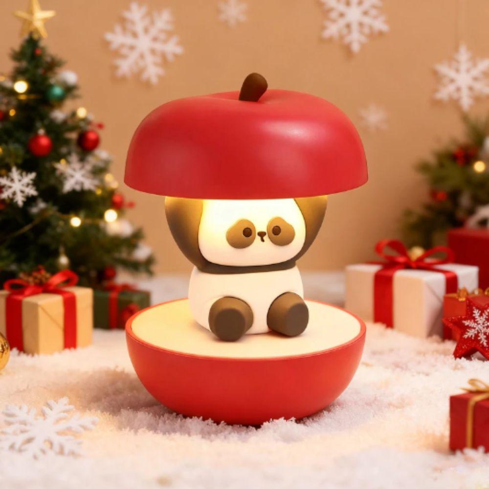 Перезаряжаемая USB настольная лампа Панда, рассеянный свет, персонализированный подарок, перезаряжаемый ночник, милое моделирование, свет для защиты глаз