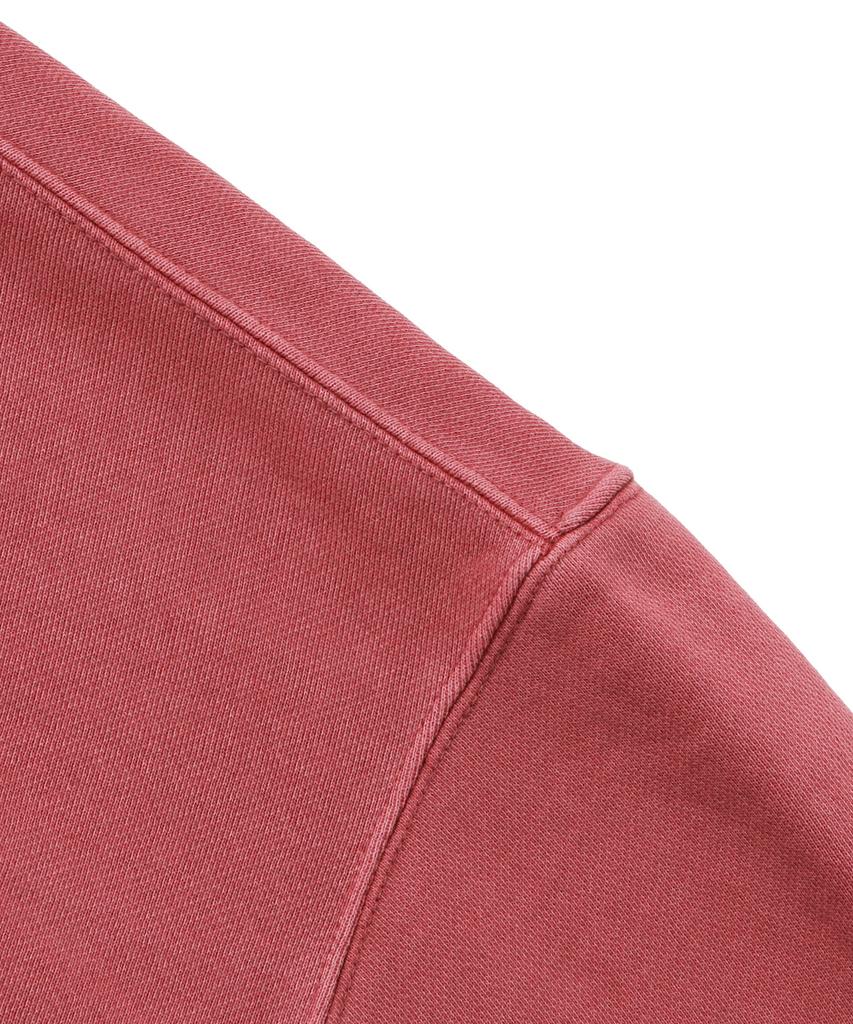 [M~4XL] Худи с пигментным логотипом Arch_Розовый
