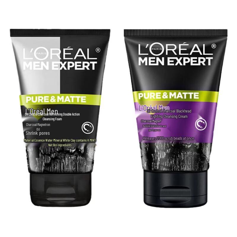 L'Oréal Men Expert Угольный Очищающий Гель Дуэт
