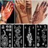 PET, Hollow Out Tattoo Template, Middle East India, Hannah Tattoo Sticker, Body Painting Template, Sticker Spray Painting, Body Painting Board