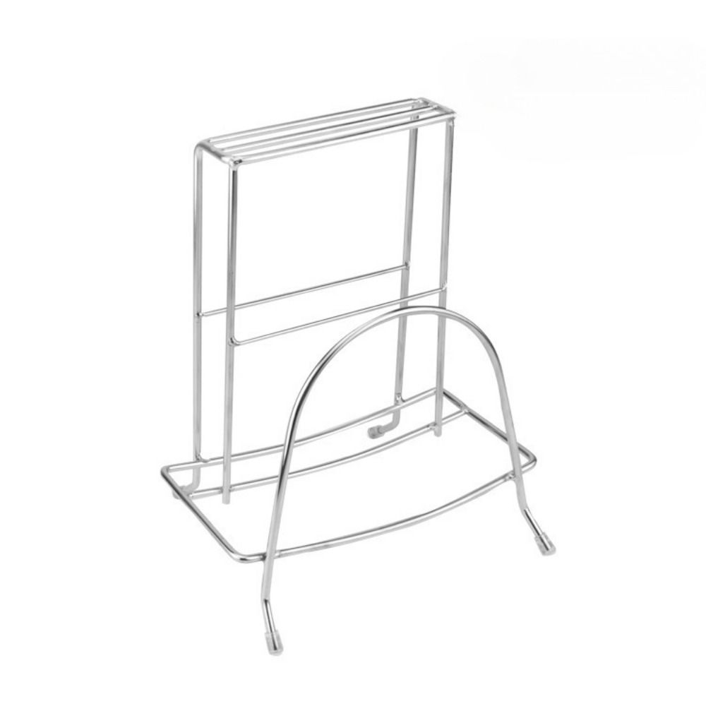 Многофункциональный держатель для разделочных досок из нержавеющей стали, устойчивый к ржавчине, подставка для крышек от кастрюль, экономия места, многоярусный органайзер для разделочных досок
