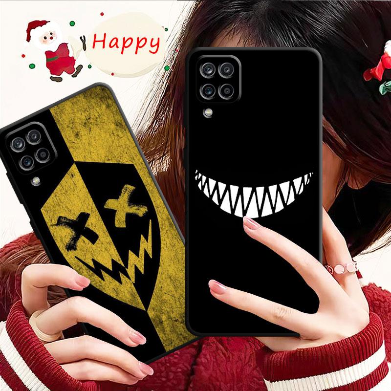 Чехол для телефона Samsung Galaxy A70 A70s A50 A30s A04s A20s A20e A02 A02s A03 A42 M31 M13, чехол со страшной улыбкой, скелетом, демоном, дьяволом