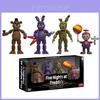 Потрясающий набор из 4 фигурок по Five Nights At Freddy's: Pizza Simulator для ультимативной коллекции