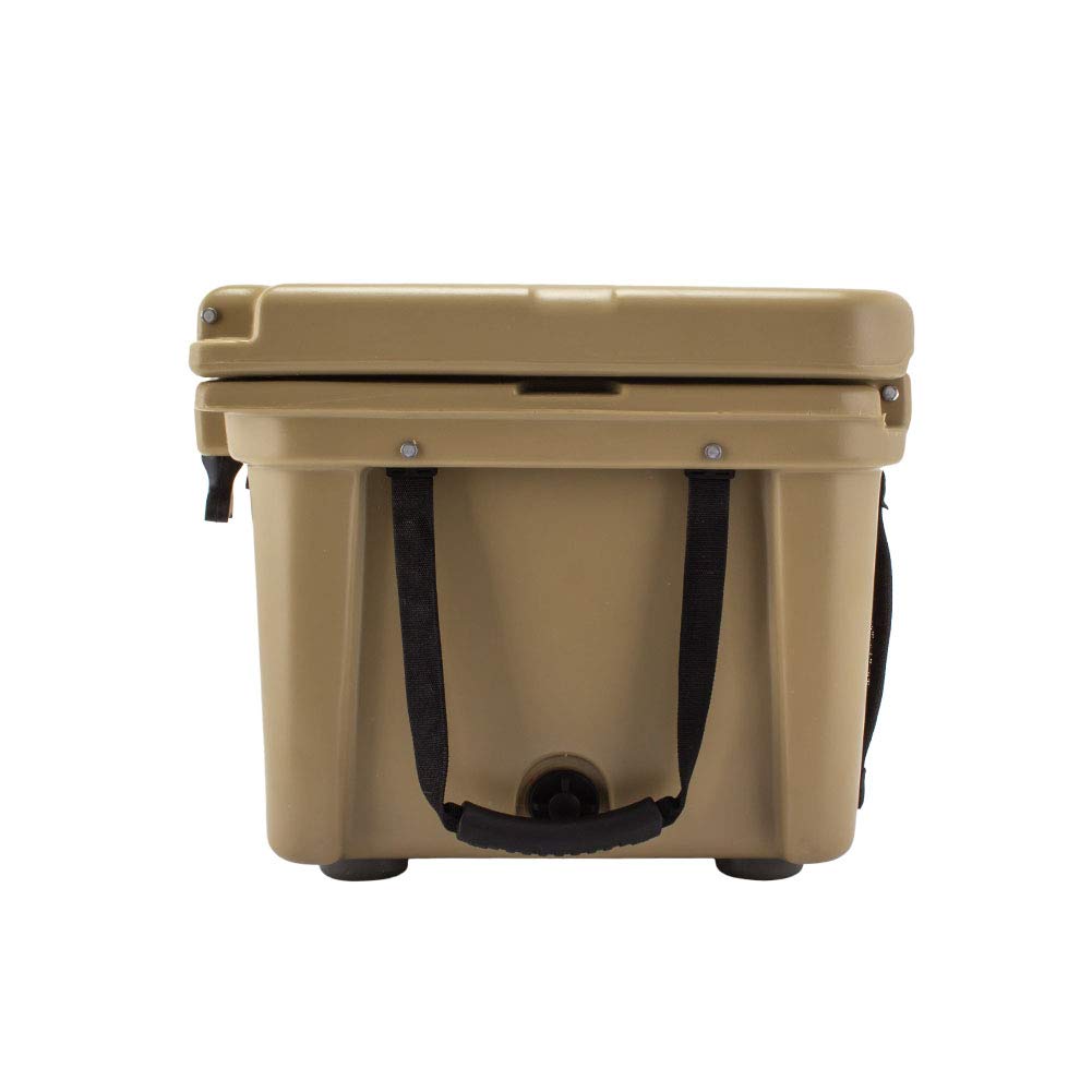 ORCA Cooler Box Orca Coolers 26 Cooler 26QT Large 25L ORCT026 Tan Hard Cooler Cold Storage Outdoor Camping Cooler BOX [Orca] Приблизительно. [Элемент]