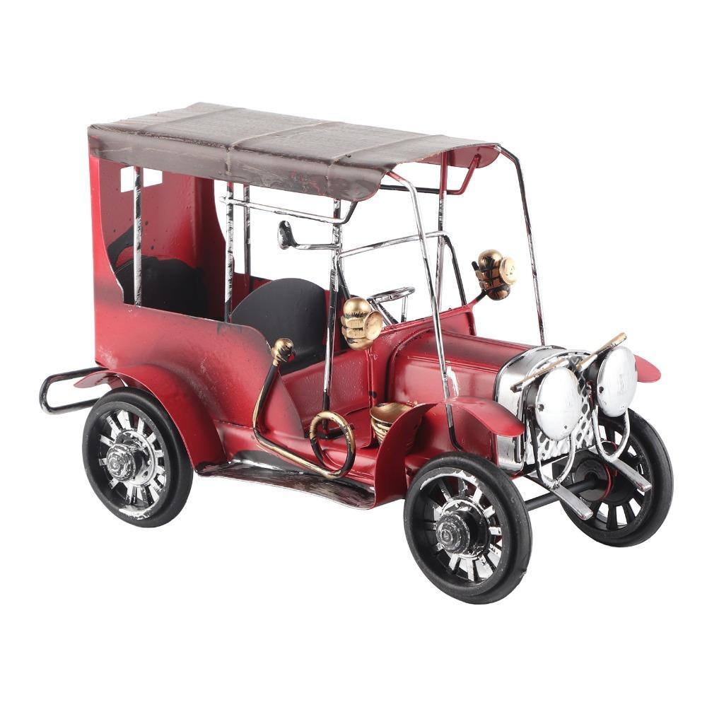 Miniature Classic Car Model Handmade Miniature Car Model Antique Car Ornament Kitchen Ornaments