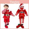 Детский милый костюм Санта Клауса Эльфа Рождественский косплей наряд для вечеринки