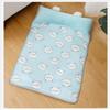 Lovely Pattern Pet Cooling Mat For Small Dog Cats Soft Ice Silk Fabric Bedding Machine Washable Nonslip Design Pet Bed