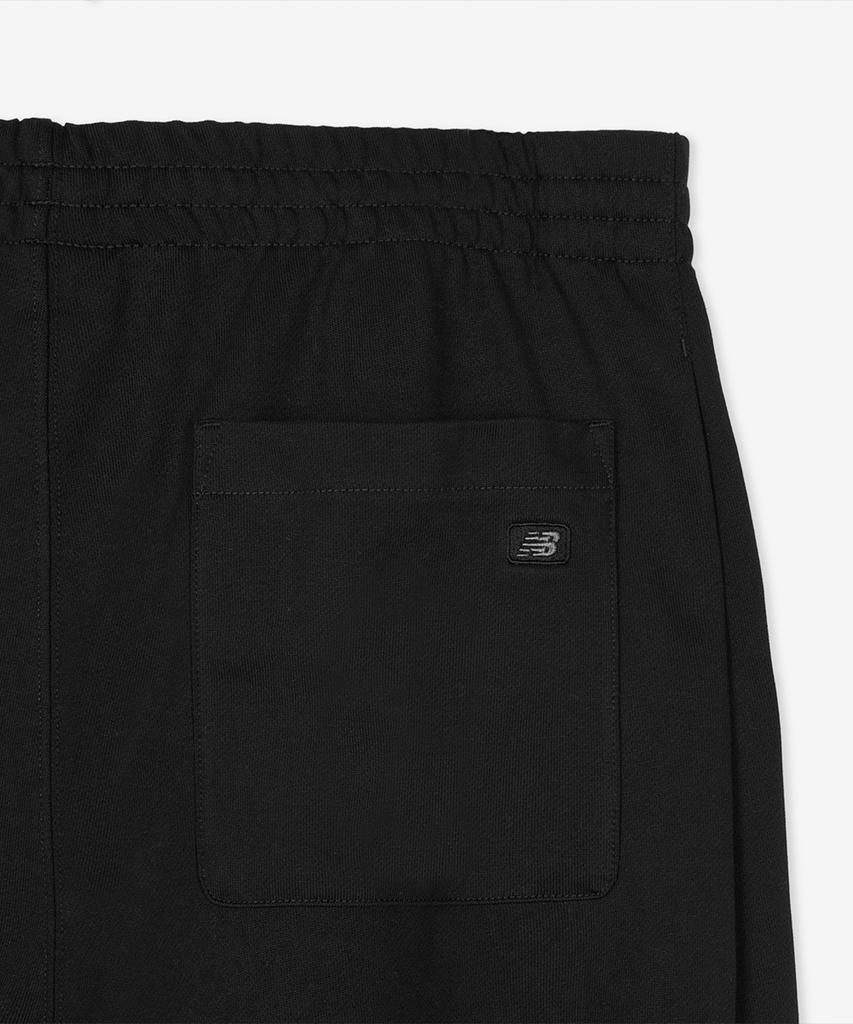 Nyuballanseu Nbmlg21443 / Uni Essential Summer Легкие Широкие Брюки с Боковыми Вставками (черный)