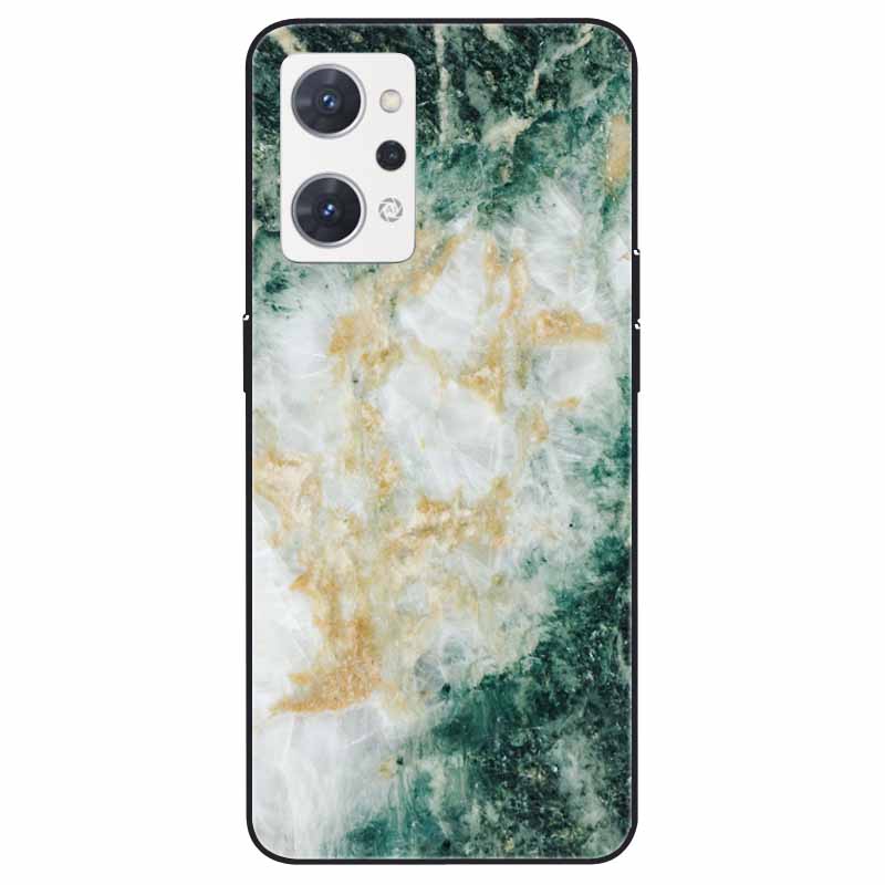 For OPPO Reno 9A 7A Case Soft TPU Fashion Marble Silicone Bumper Covers for OPPO Reno 9 A 5G CPH2523 Reno7A Protector Reno9 A