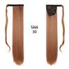 Long Straight Clip In Hair Tail False Hair Ponytail Hairpiece With Hairpins Synthetic Hair Pony Tail Hair Extension