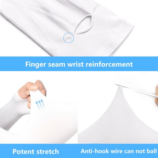 Нарукавники Шикарные быстросохнущие легкие нарукавники для велосипедистов Эффективная теплоизоляция Охлаждающие нарукавники Нарукавники для велосипедистов