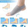 Flat Feet Foot Arch Pads Foot Shock-absorber Hosiery Pads Soft Arch Pads Insoles  Travel Outdoor