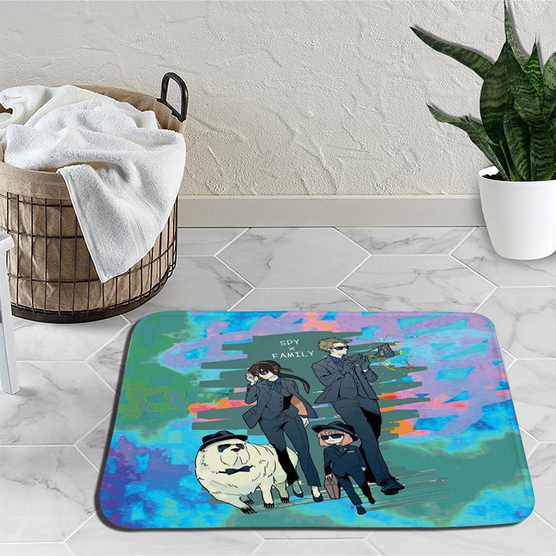 Семейный прикроватный коврик Spy X Anya Forger, дверной ковер Loid Yor Forger, мультяшный напольный коврик для гостиной, тапис, украшение, гобелен