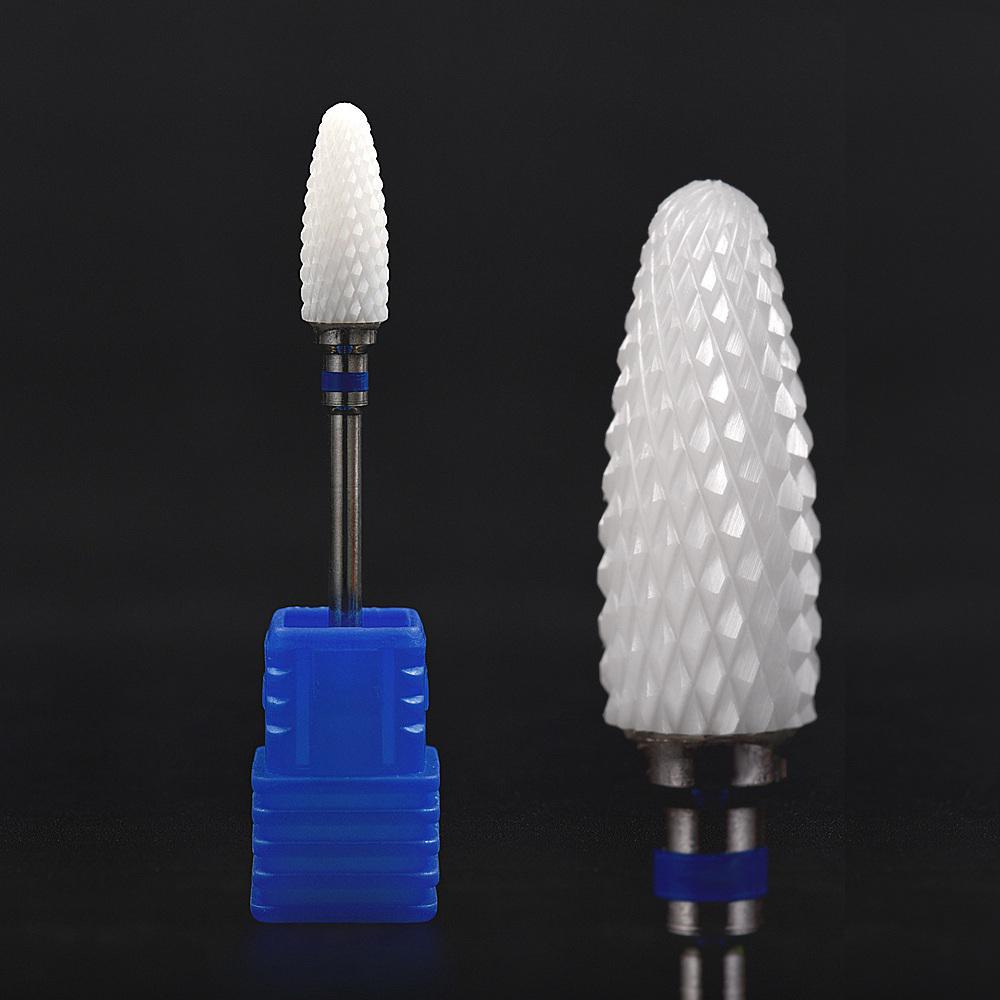 kads 32 Sizes Nail Drill Bit Polishing Tool Ceramic Nail Art Drill Bits Milling Cutters for Electric Manicure Machine Pedicure