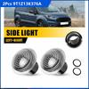 2x Прозрачный боковой повторитель указателя поворота крыла для Ford Transit Connect 9T1Z13K376A