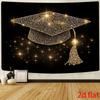 2D plane, single 2D plane. Happy Graduation and Farewell Party Extra Large Size Background Cloth