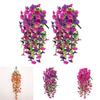Faux Ipomoea Nil L Roth Flower Wall Decor With Plastic And Silk Material For Outdoor Indoor And Event Use