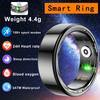 2025 5ATM Waterproof Smart Ring Health Monitoring 100+ Sport Modes Sleep Fitness Tracking Waterproof Sport Ring For Men Women