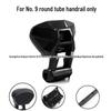 Enlarged Aluminum Backrest with Thick Cushion for Jike Core AE4/AE5I Electric Motorcycle - Easy, No-Damage Installation.