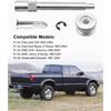 Ремонтный комплект штифтов роликов дверных петель, подходит для Chevrolet S10 Chevrolet Blazer GMC S15 Jimmy Sonoma Bravada Oldsmobile 1982-2005, Дверная петля из нержавеющей стали