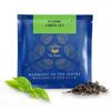 TEA SENSE Classic Green Tea | 15 Pc | Pyramid Tea Bags In Sealed Pouches | Can Be Rebrewed