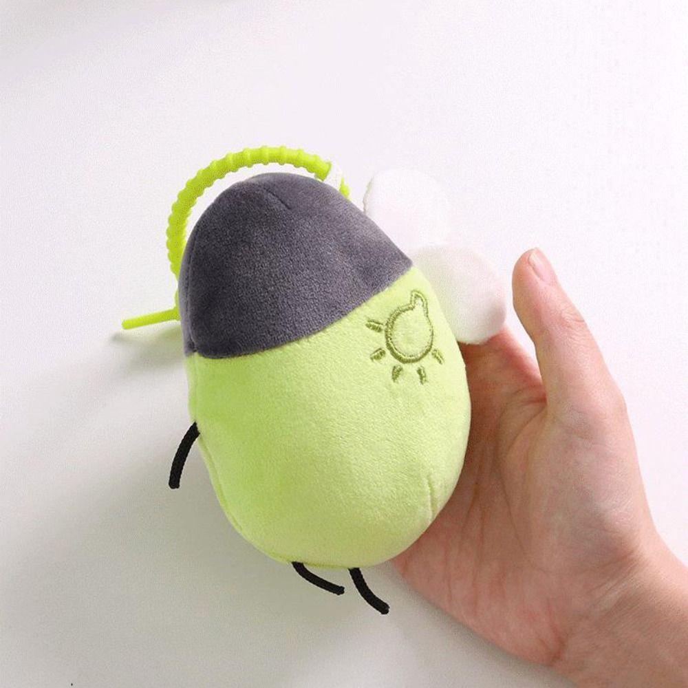 Firefly Firefly Plush Doll Keychain Plush Light-emitting Firefly Plush Keyring Female Lady Girl