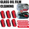 Губка для чистки автомобильных стекол Щетка для удаления пятен от воды Очиститель масляной пленки Средство для удаления масляной пленки со стекол автомобиля Протирка масляной пленки со стекол автомобиля
