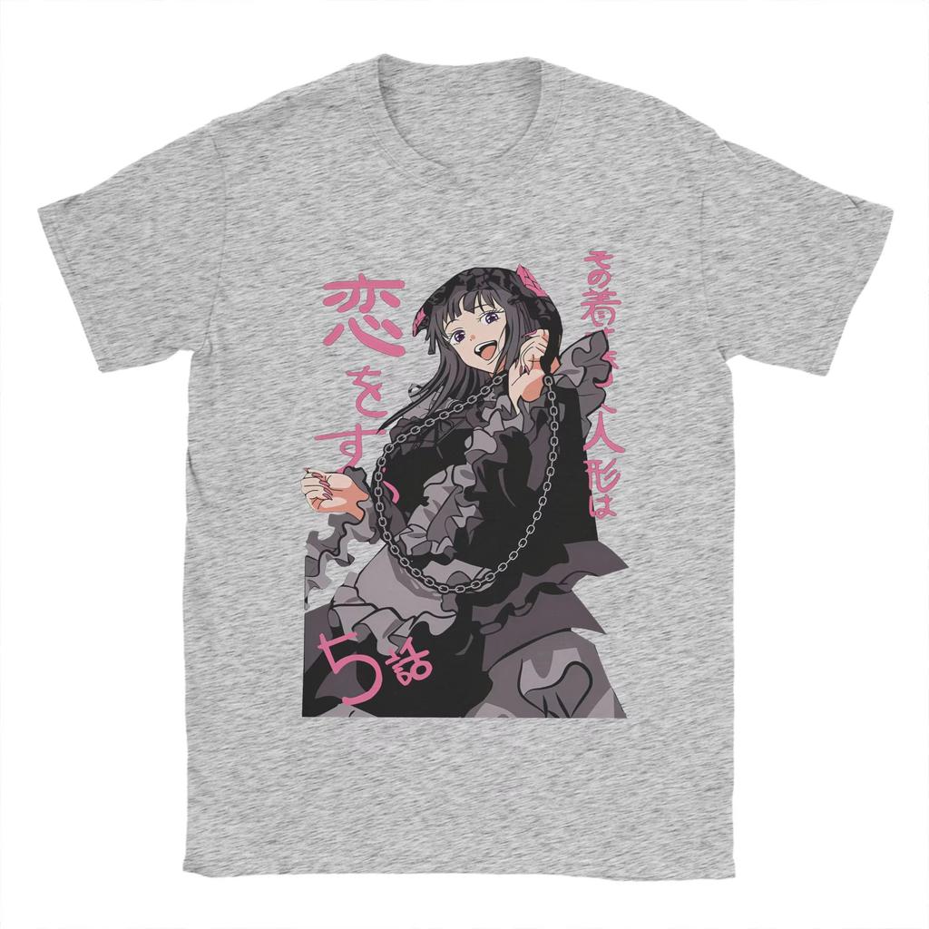 Уличная футболка Моя нарядная кукла Марин Китагава 100% хлопковые футболки Футболка Вакана Годзё для мужской летней Y2K футболки