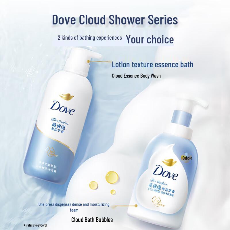 Dove Deeply Nourishing Foaming Body Wash