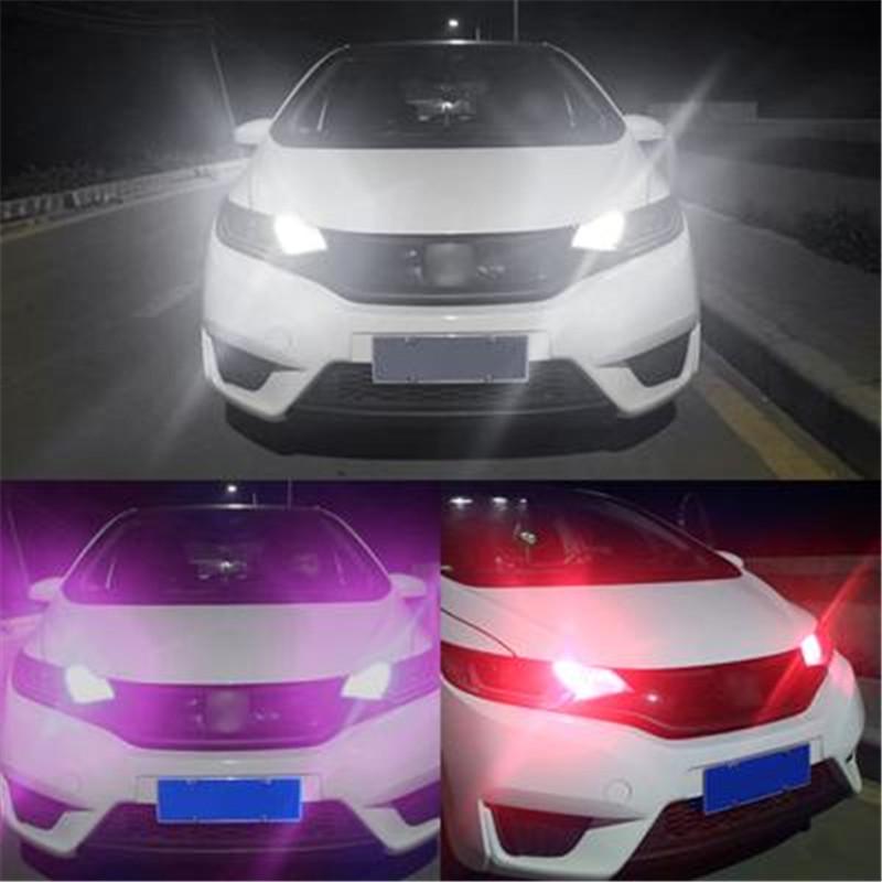 10Pcs T10 W5W Led Car Interior Colored Light Wedge Clearance Lamp Parking Bulb Silicone Marker Lamp