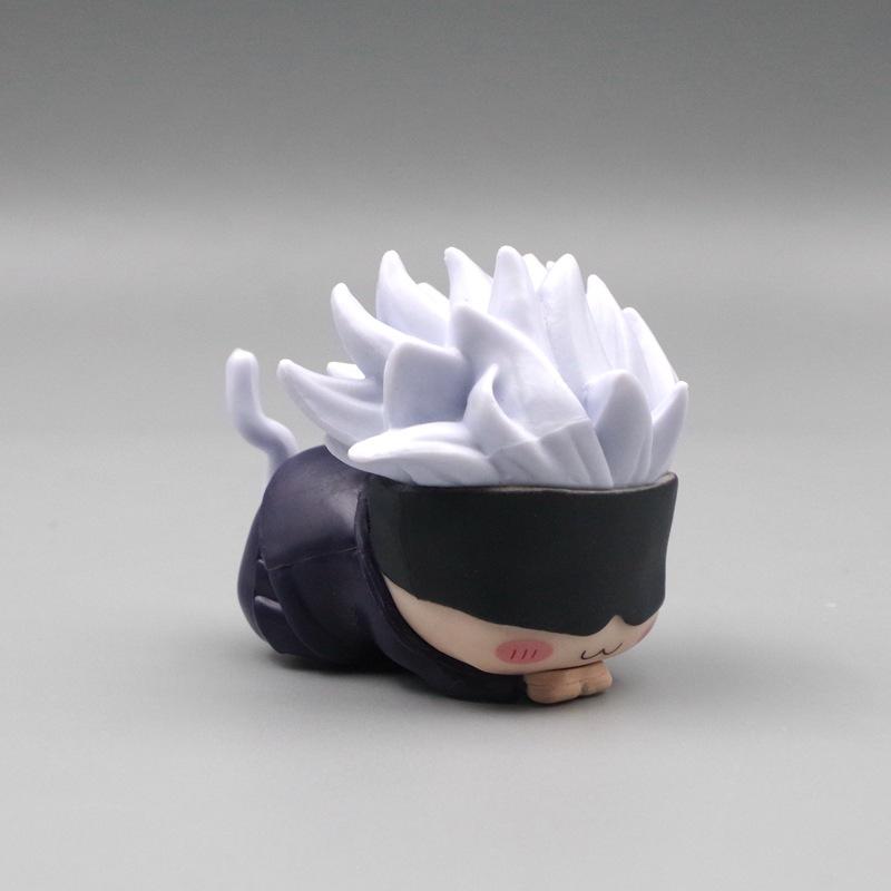 Four types of Satoru Gojo, Yuji ltadori, wild rose, and geto suguru figurine figurines for the battle of lying down spells