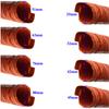 1M Universal Car Air Ducting Pipe Flexible Air Vent Hose Tube Hot Cold Cooling Transfer Extractor 25/32/38/42/45/51/63/76/80mm