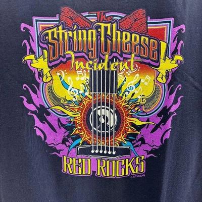 Новая футболка The String Cheese Incident Red Rocks 2016 SN34 Унисекс