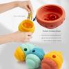 Bite Resistant Feeding Dog Toy Leak Proof Pet Slow Food Bowl Cartoon Pinecone Shape Dog Toy  Home