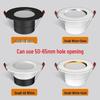 2-Inch Round Recessed Downlight, 56.5cm Opening, 35.5cm Small Ceiling Light, Home Mini