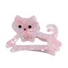 Acetate Retro Shark Clip Cat Design High Ponytail Holders Elegant Hair Claw Clips  for Women Girls