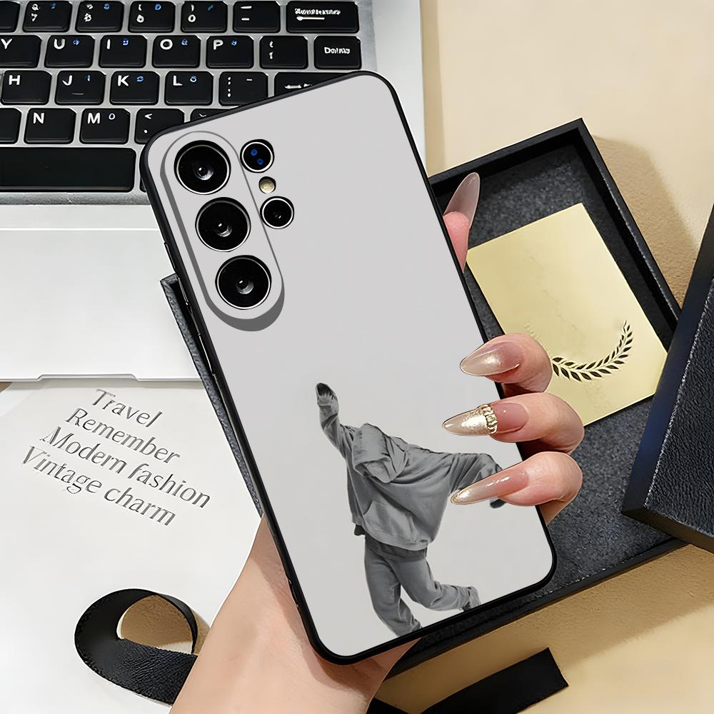 Американский рэпер NF Чехол для телефона Fear для Samsung S26 S25 S24 FE S23 S22 S21 Plus S20 Ultra Note20Ultra Черный Мягкий чехол