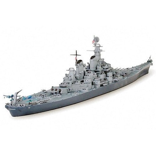 Tamiya 1/700 Waterline Series No. 613 U.S. Navy Battleship Missouri Plastic Model Kit 31613