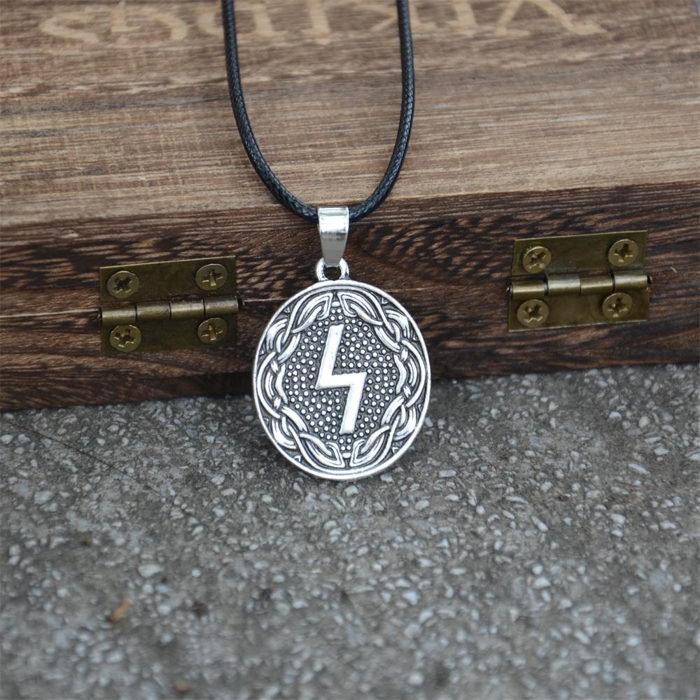 Скандинавская Руна Совило Колесо Викингов Ворон Амулет Талисман Ожерелье Viking Jewelry