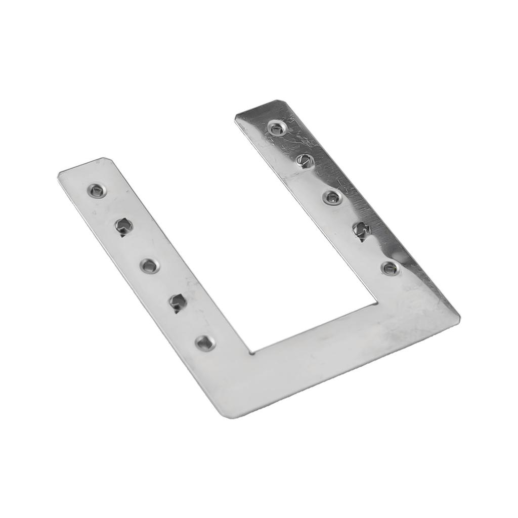 50 шт. Заземляющая шайба для солнечных панелей U-образной формы, Заземляющий проводящий лист для солнечных панелей, Нержавеющая сталь, Для фотоэлектрических крыш