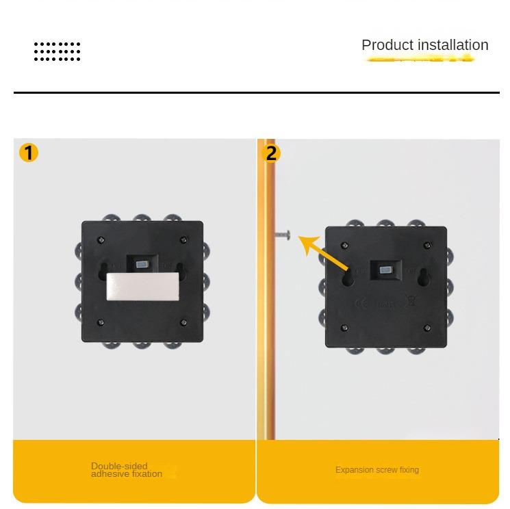Солнечные светодиодные настенные светильники На открытом воздухе Водонепроницаемый солнечный свет вверх и вниз, вправо и влево освещают домашний сад, украшение двора, внешние солнечные лучи
