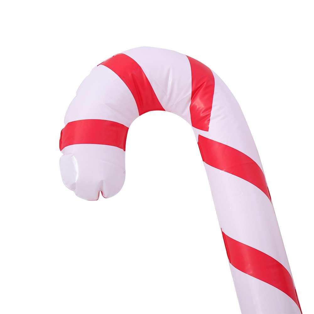 90cm Indoor Outdoor New Year Party Balloons Party Favors Christmas Supplies Candy Cane Stick