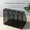 Deli 78986 Four-Tier Metal Mesh Desktop File Organizer