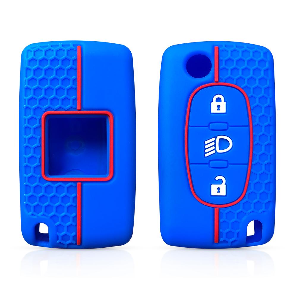 Для Citroen C4 Выкидной Пульт Чехол для Ключа для Citroen C4 Cactus Grand Picasso C5 C8 3 КНОПКИ Автоаксессуары Брелок