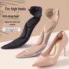 Женские стельки на высоком каблуке с противоскользящим покрытием: Полноразмерная подушечка для пятки для комфорта в обуви с острым или круглым носком.